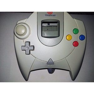 Dreamcast controller, memory card, VMU